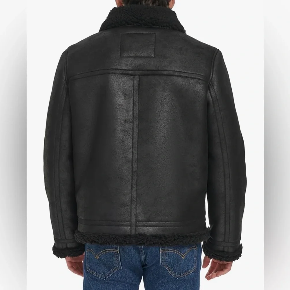🇺🇸FIRM PRICE🇺🇸 Levi's faux shearling Aviator rancher jacket